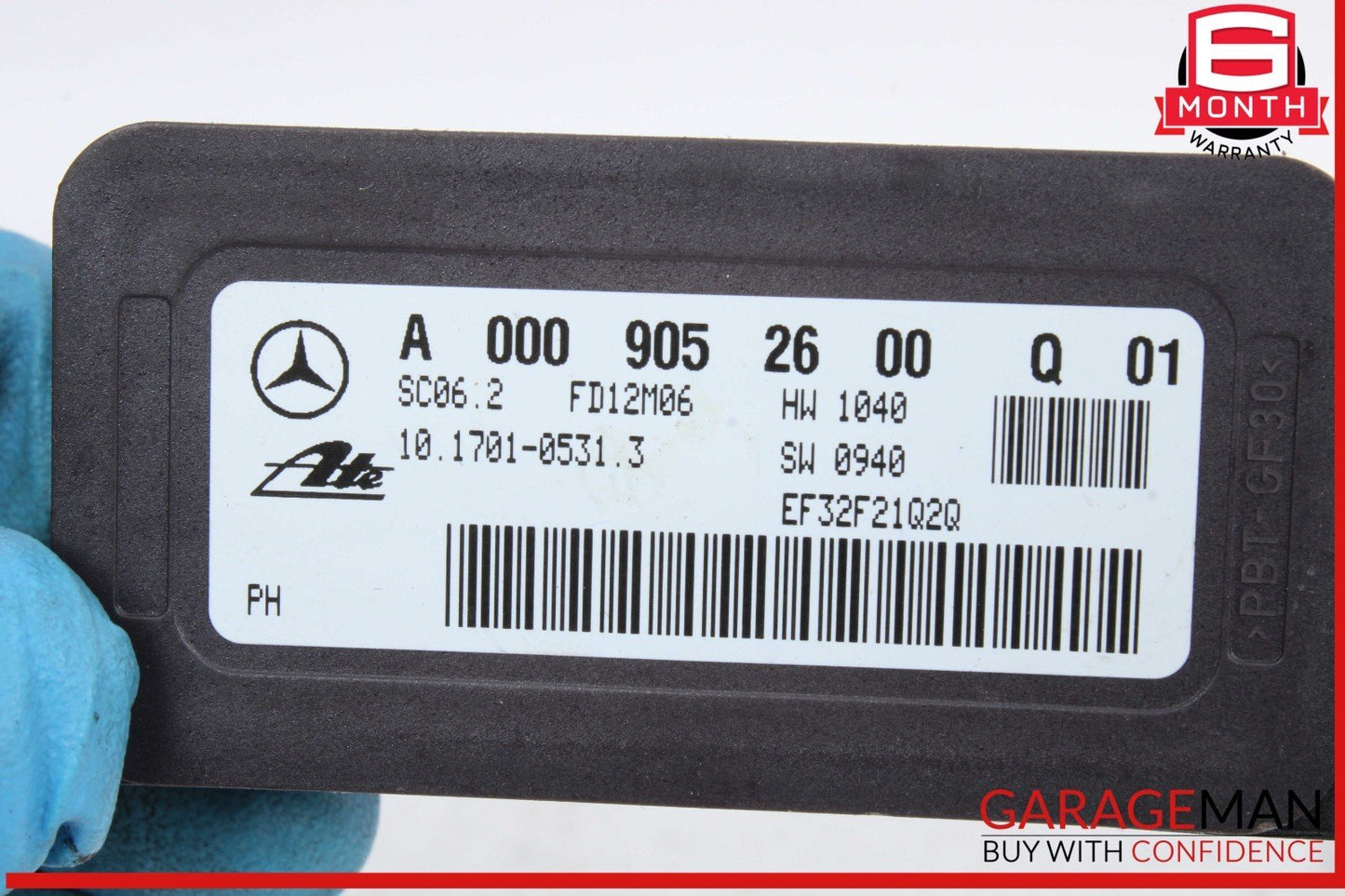 10-13 Mercedes W221 S550 S400 S350 Yaw Rate Sensor Control Module 0009052600 OEM