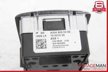 08-14 Mercedes W207 E350 C250 C300 Driver Master Window Switch 2049055302 OEM