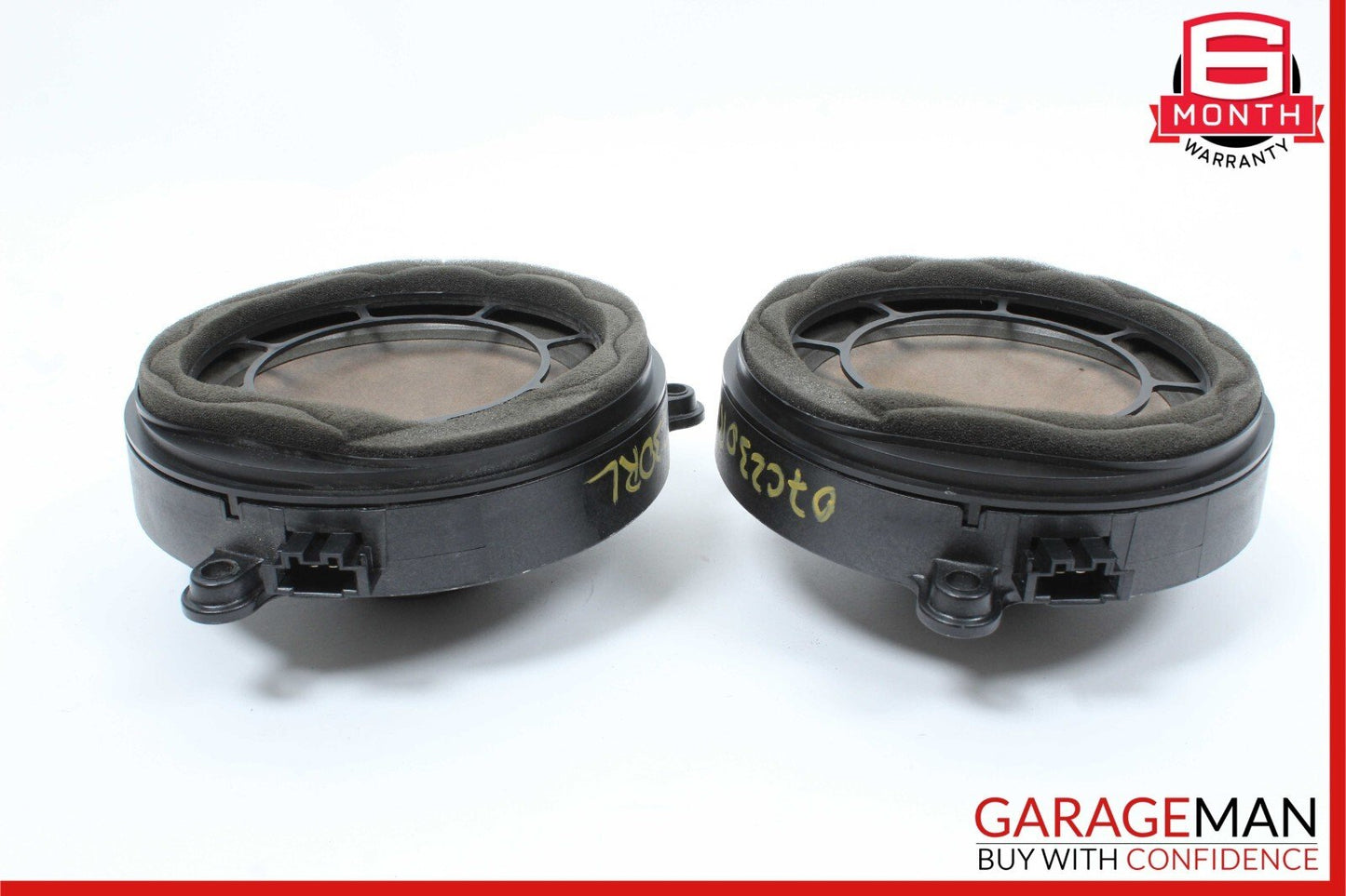 01-07 Mercedes W203 C230 Rear Right & Left Side Audio Sound Door Speakers Set