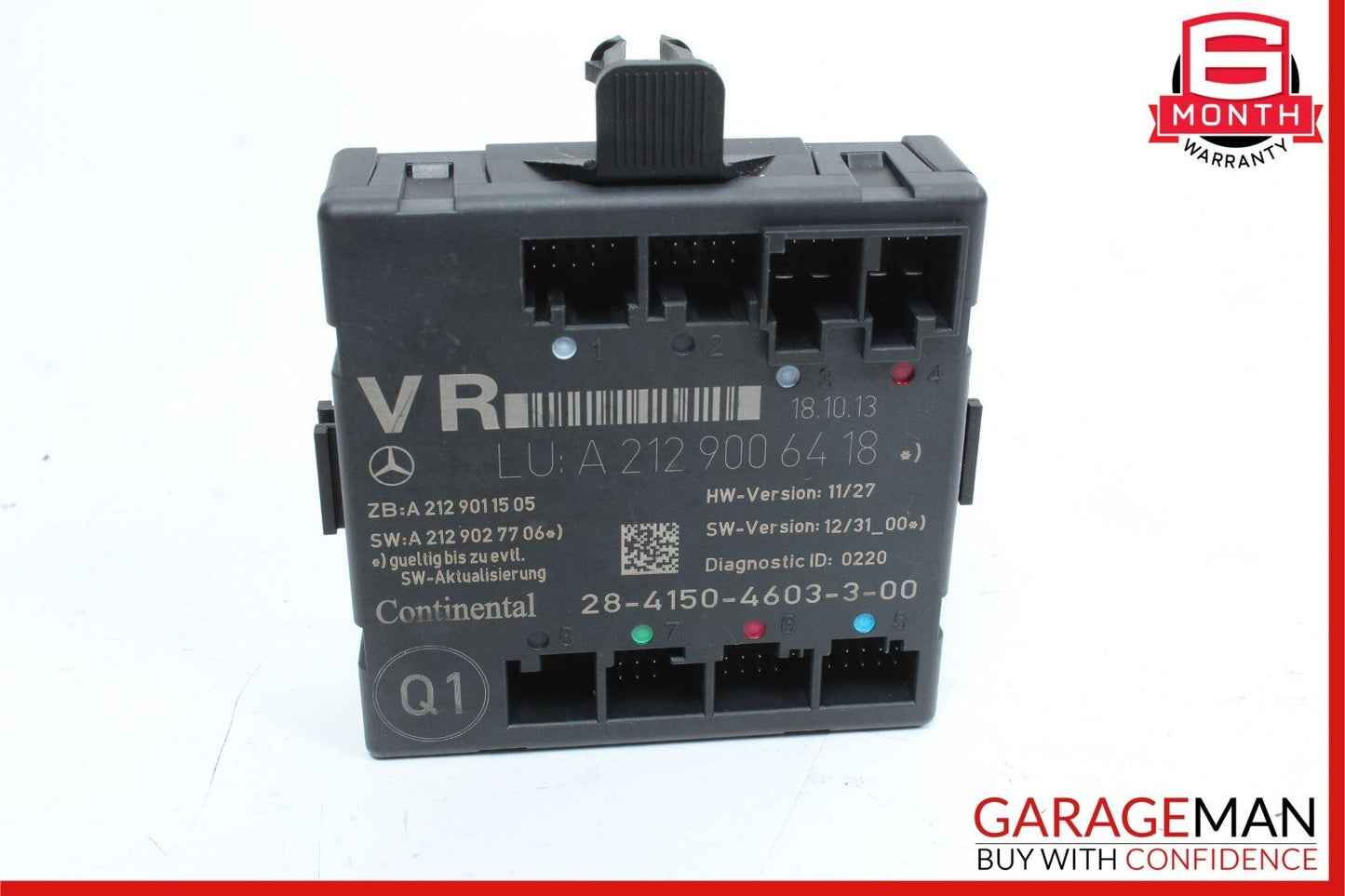 08-18 Mercedes W204 C250 E350 SLK250 Front Right Side Door Control Module Unit