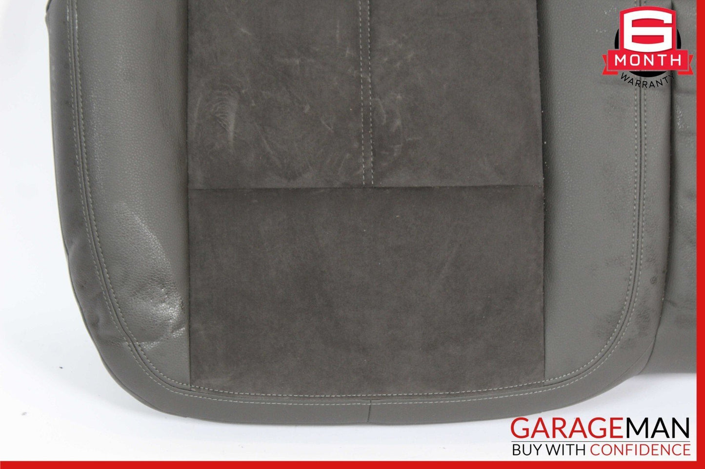 15-18 Porsche Macan Rear Lower Bottom Seat Cushion Bench Grey OEM