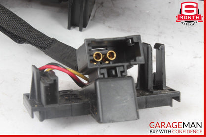 03-09 Mercedes W211 E500 Hazard Light Door Lock Control Switch Module Wood OEM