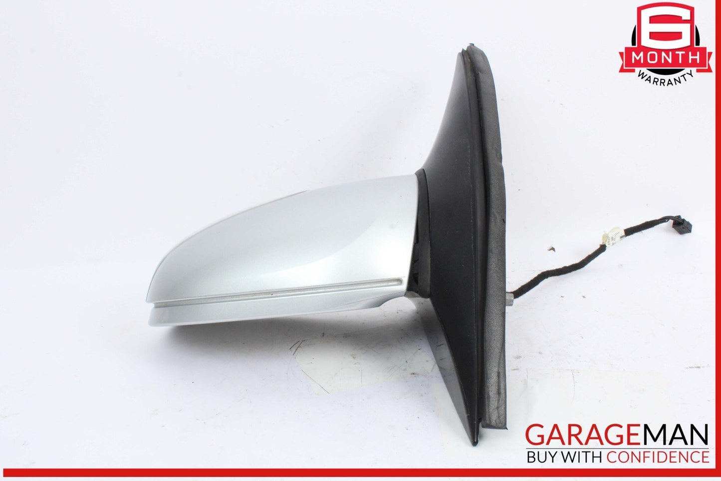 06-10 Mercedes W251 R350 4MATIC Front Left Side Door Rear View Mirror Silver OEM