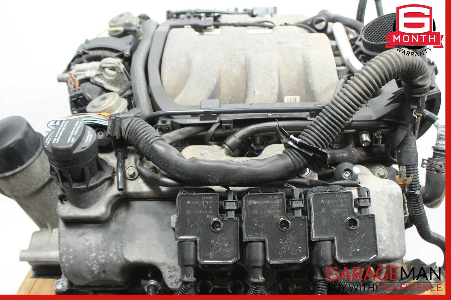 03-05 Mercedes W209 CLK320 E320 Complete Engine Motor Block Assembly OEM