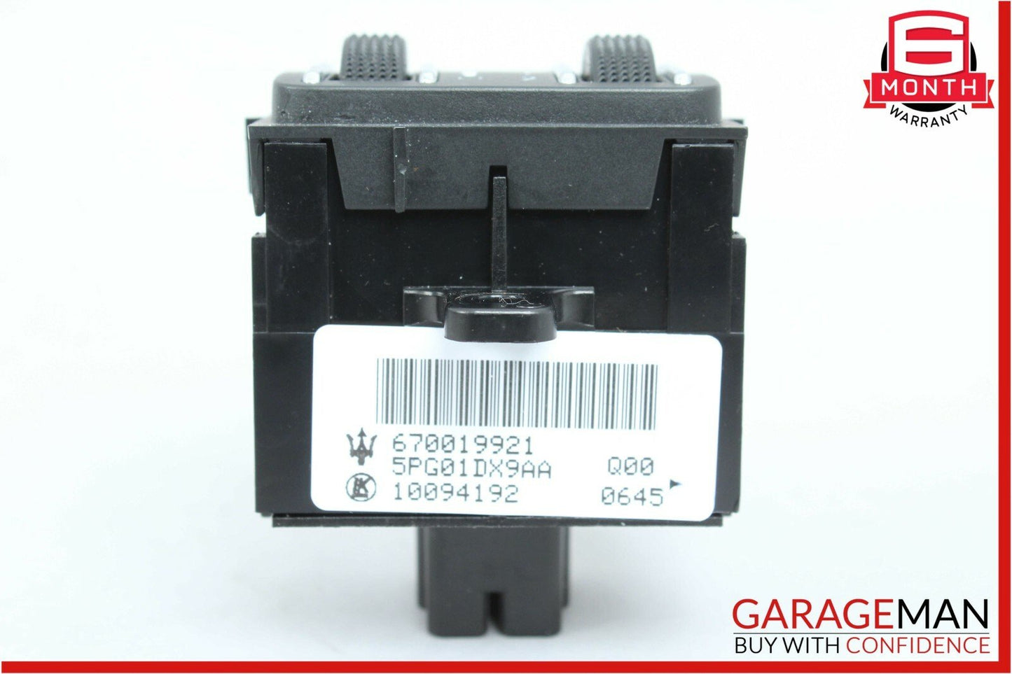 14-17 Maserati Ghibli Dash Headlight Ambient Light Switch Adjustment Control OEM