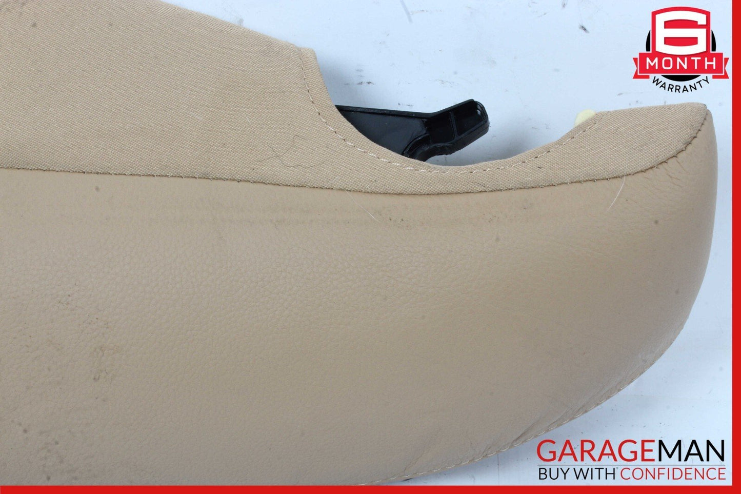 10-16 Porsche Panamera 970 Rear Right Side Seat Bolster Trim Module Assy Beige