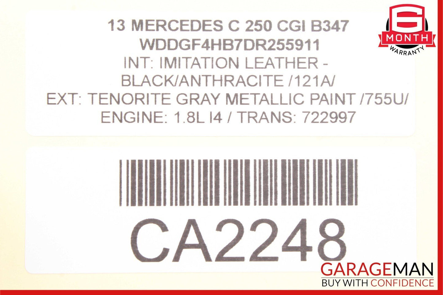 08-18 Mercedes C300 E550 CLS550 C300 Rear Right Side Door Control Module Unit