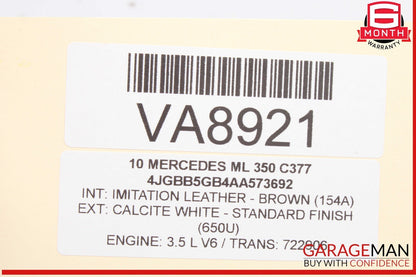 06-12 Mercedes W164 ML350 Engine Alternator Generator Bosch 0131545602 OEM