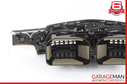 10-13 Mercedes W212 E350 Front Center Dash AC A/C Air Vent Grille Trim Assembly