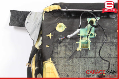 14-17 Maserati Ghibli Front Right Side Lower Bottom Seat Cushion Cover Black OEM
