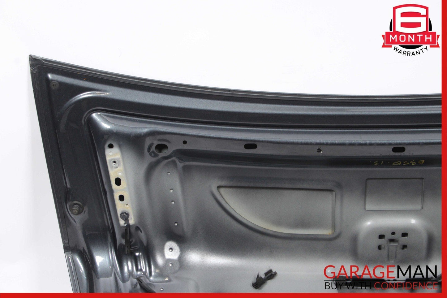 10-16 Mercedes W212 E350 E400 E550 Sedan Rear Trunk Lid Deck Shell Panel Gray