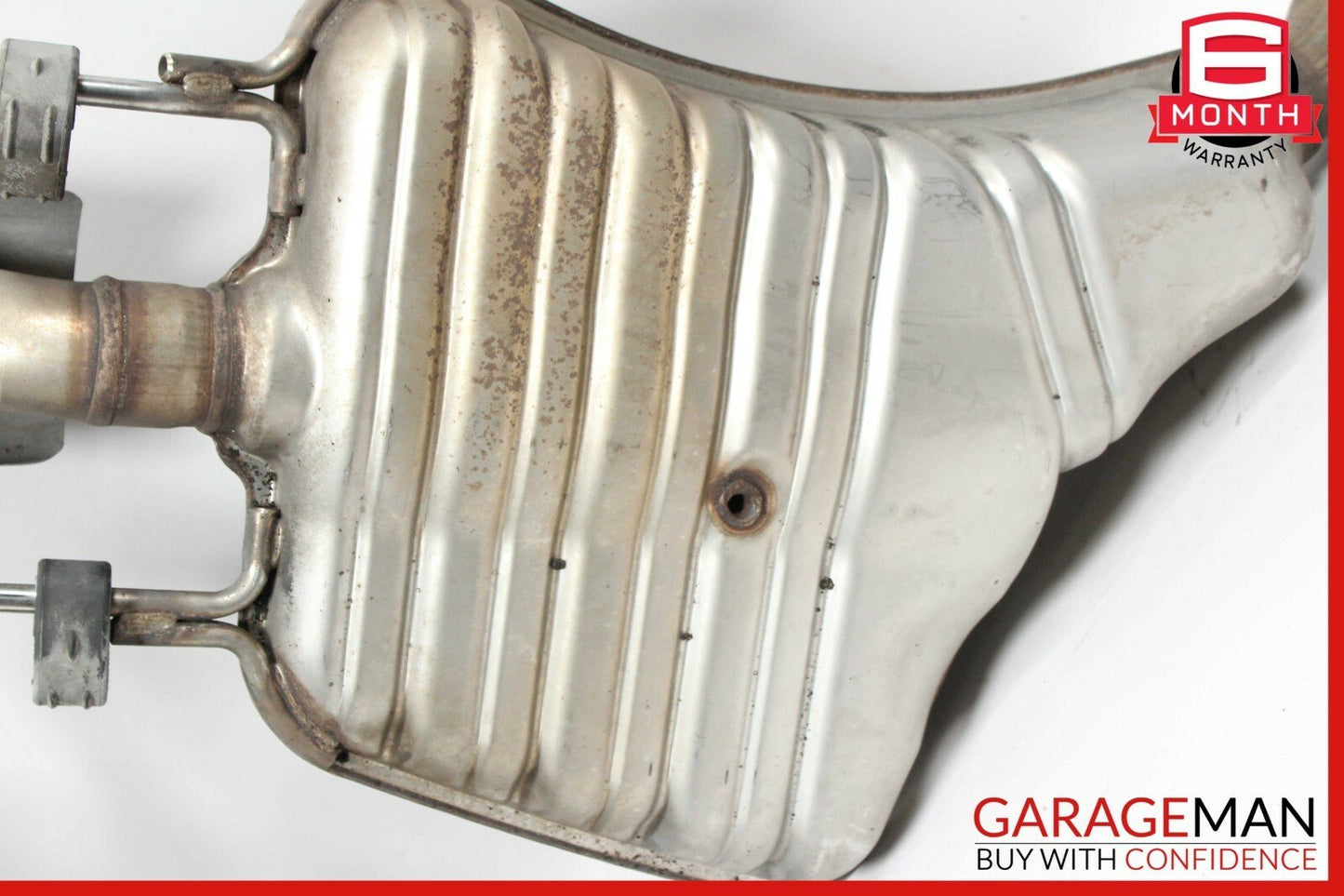 07-09 Mercedes W221 S450 S550 S600 AMG Sport Rear Exhaust Muffler Tips Set OEM
