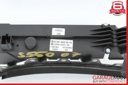 07-14 Mercedes W221 S550 CL550 Dashboard Dash Control Switch Panel Trim Assembly