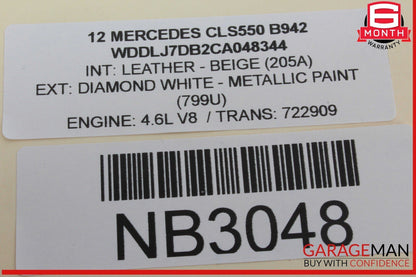 10-15 Mercedes W218 CLS550 C300 Keyless Go Entry Control Module 1729007900 OEM