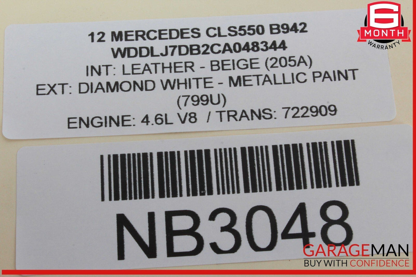 10-15 Mercedes W218 CLS550 C300 Keyless Go Entry Control Module 1729007900 OEM