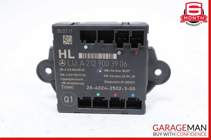 08-18 Mercedes W204 C350 C300 CLS550 Rear Left Side Door Control Module OEM