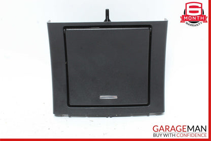 10-16 Mercedes W212 E350 E550 Rear Center Console Ash Tray Compartment Black
