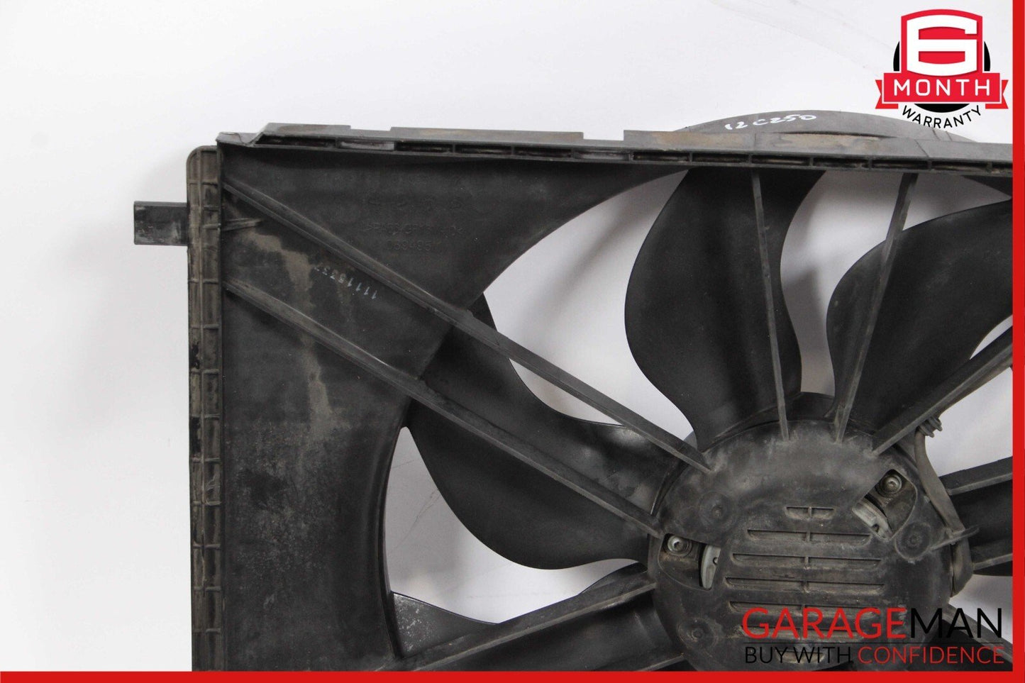 08-18 Mercedes C250 E350 CLS400 C300 Engine Radiator Cooling Fan Motor Assembly