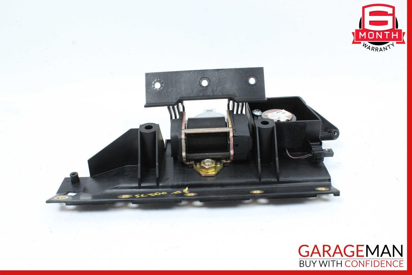 03-08 Mercedes R230 SL500 Rear Left Seatbelt Speaker Luggage Retractor Assembly