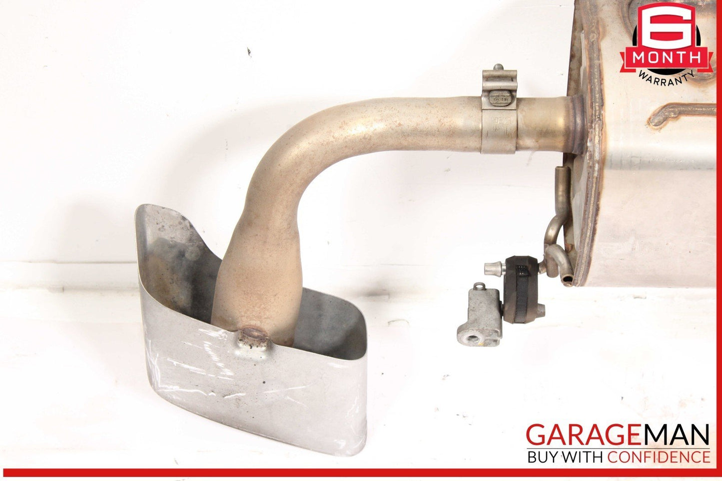 17-19 Audi Q7 Rear Exhaust Muffler w/ Tips OEM