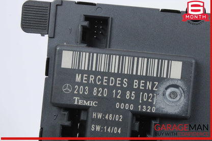 01-07 Mercedes W203 C230 C320 Front Right Door Control Module 2038201285 OEM