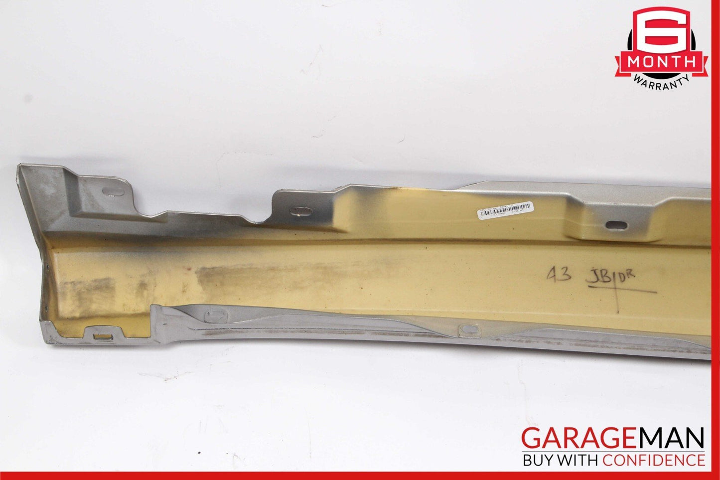 06-13 Mercedes W251 R350 Left Driver Side Rocker Skirt Molding Panel Silver OEM