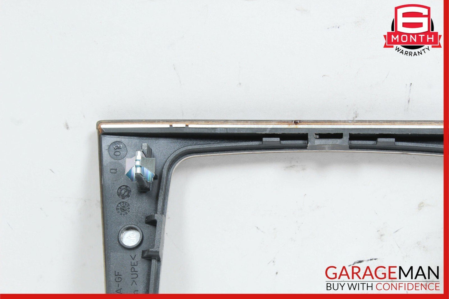 08-15 Mercedes W204 C300 C63 AMG Center Console Gear Shift Trim Bezel Cover Wood