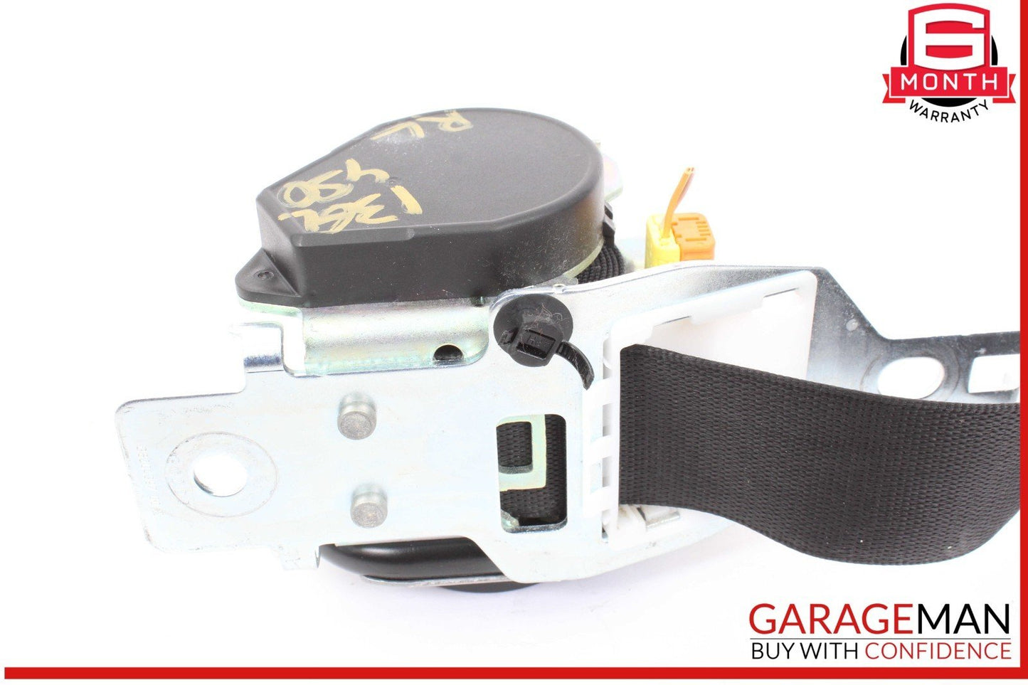 12-19 Mercedes X166 GL450 Rear 2nd Row Left Driver Side Seat Belt Black OEM