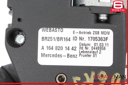 06-13 Mercedes W251 R500 4MATIC Panoramic Sunroof Sun Roof Motor 1648201442 OEM