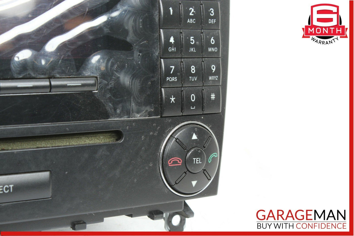 05-07 Mercedes W203 C230 Radio Stereo Audio CD Player Head Unit AM FM MF2731 OEM