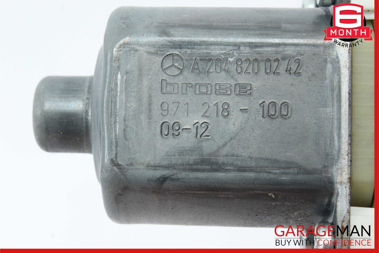 10-16 Mercedes W212 E550 Front Right Side Door Window Regulator Motor Unit