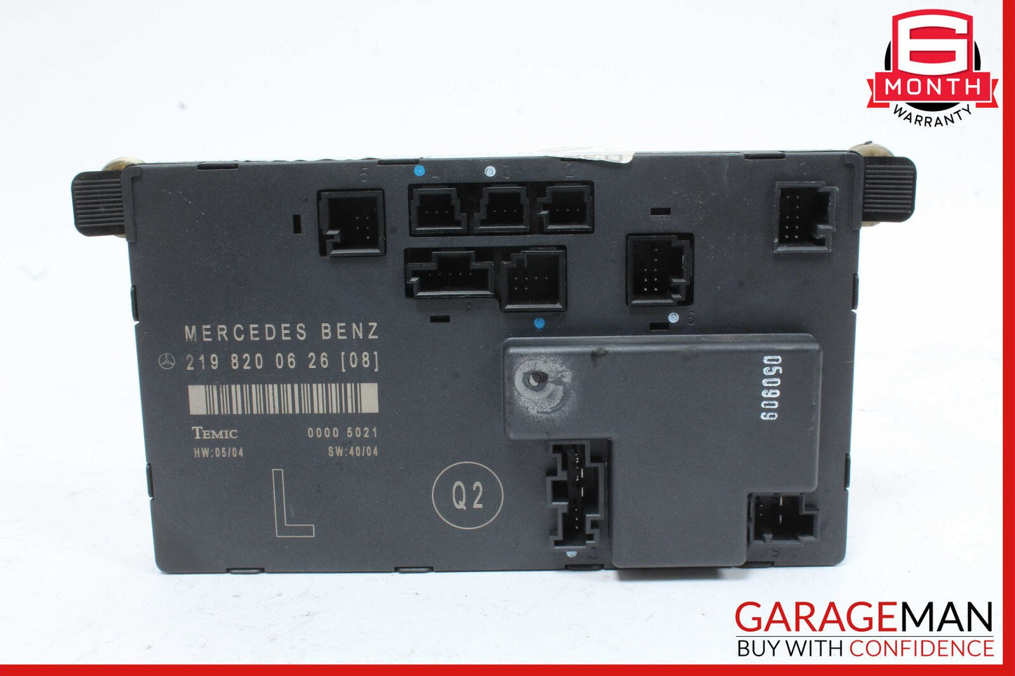 06-11 Mercedes W219 CLS500 CLS55 AMG Front Left Driver Door Control Module OEM