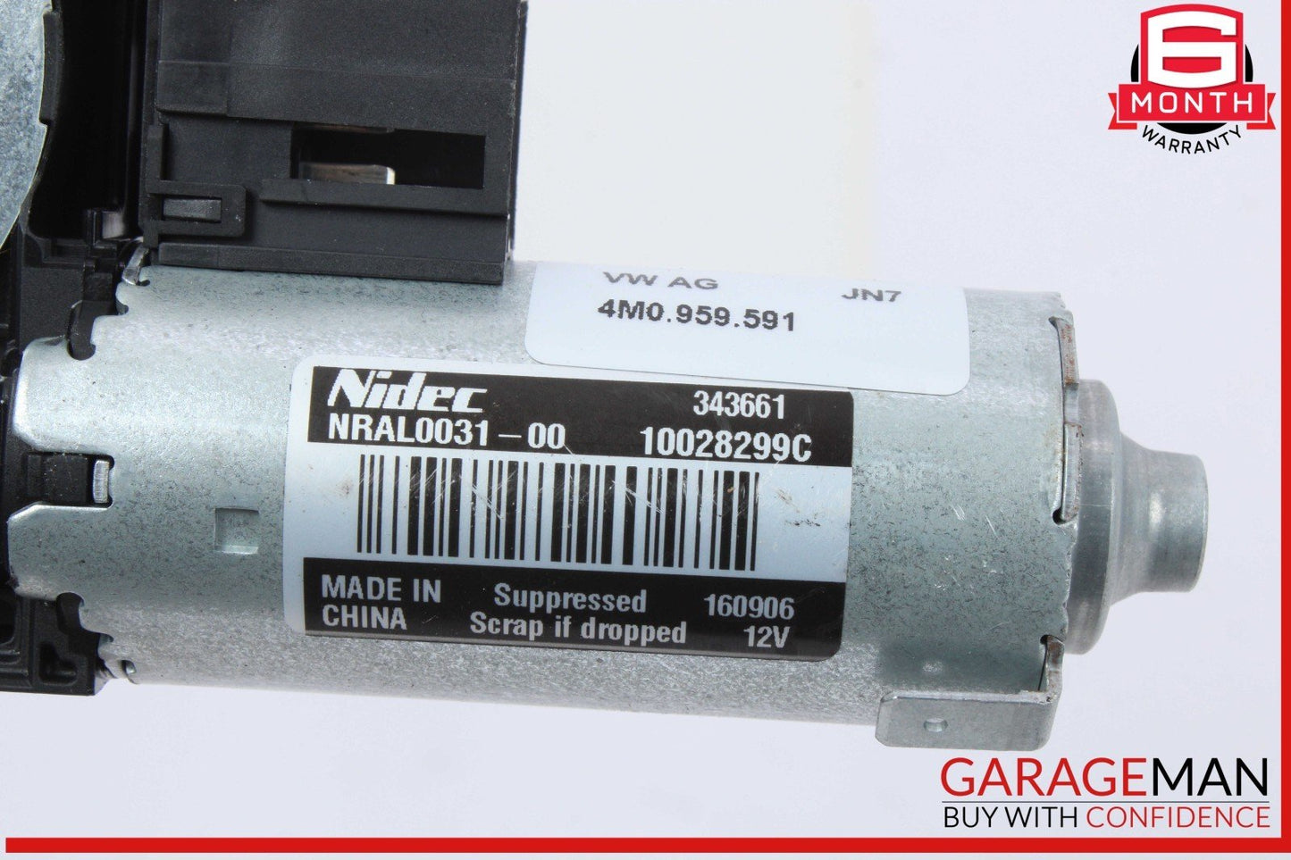 17-24 Audi Q7 Sunroof Sun Roof Moonroof Moon Roof Motor 4M0959591 OEM