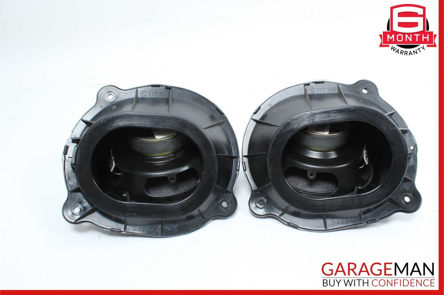 97-04 Mercedes R170 SLK230 SLK320 Rear Left & Right Door Sound Speaker Set of 2