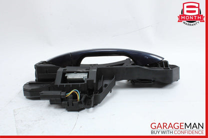 07-13 Mercedes W221 S550 Front Right Exterior Door Handle Keyless Go Blue