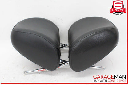 13-18 Audi Q3 Q5 Front Left and Front Right Side Head Rest Headrest Black OEM