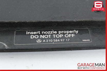 03-09 Mercedes W221 S550 E550 Sedan Fuel Gas Tank Lid Door Black OEM