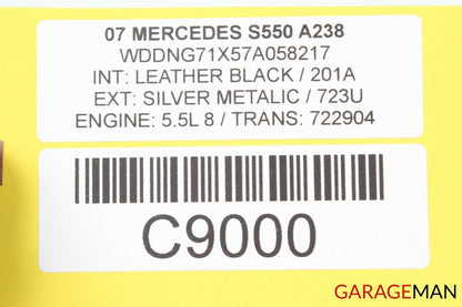 07-09 Mercedes W221 S550 TPMS Tire Pressure Monitor Sensor Module 2215404162 OEM