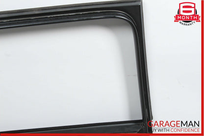 03-06 Porsche Cayenne 955 Rear Left Door Frame w/ Window Regulator OEM