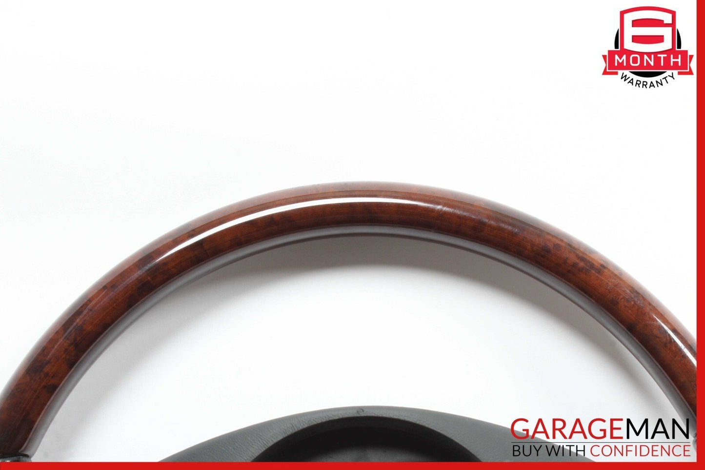10-14 Mercedes W221 S550 S600 Steering Wheel w/ Paddle Shifters Black Wood OEM
