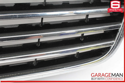 07-09 Mercedes W211 E550 E350 Front Center Bumper Grill Grille Trim Cover Panel