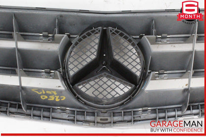 08-14 Mercedes W204 C250 CGI Front Hood Center Radiator Grille Grill Trim OEM