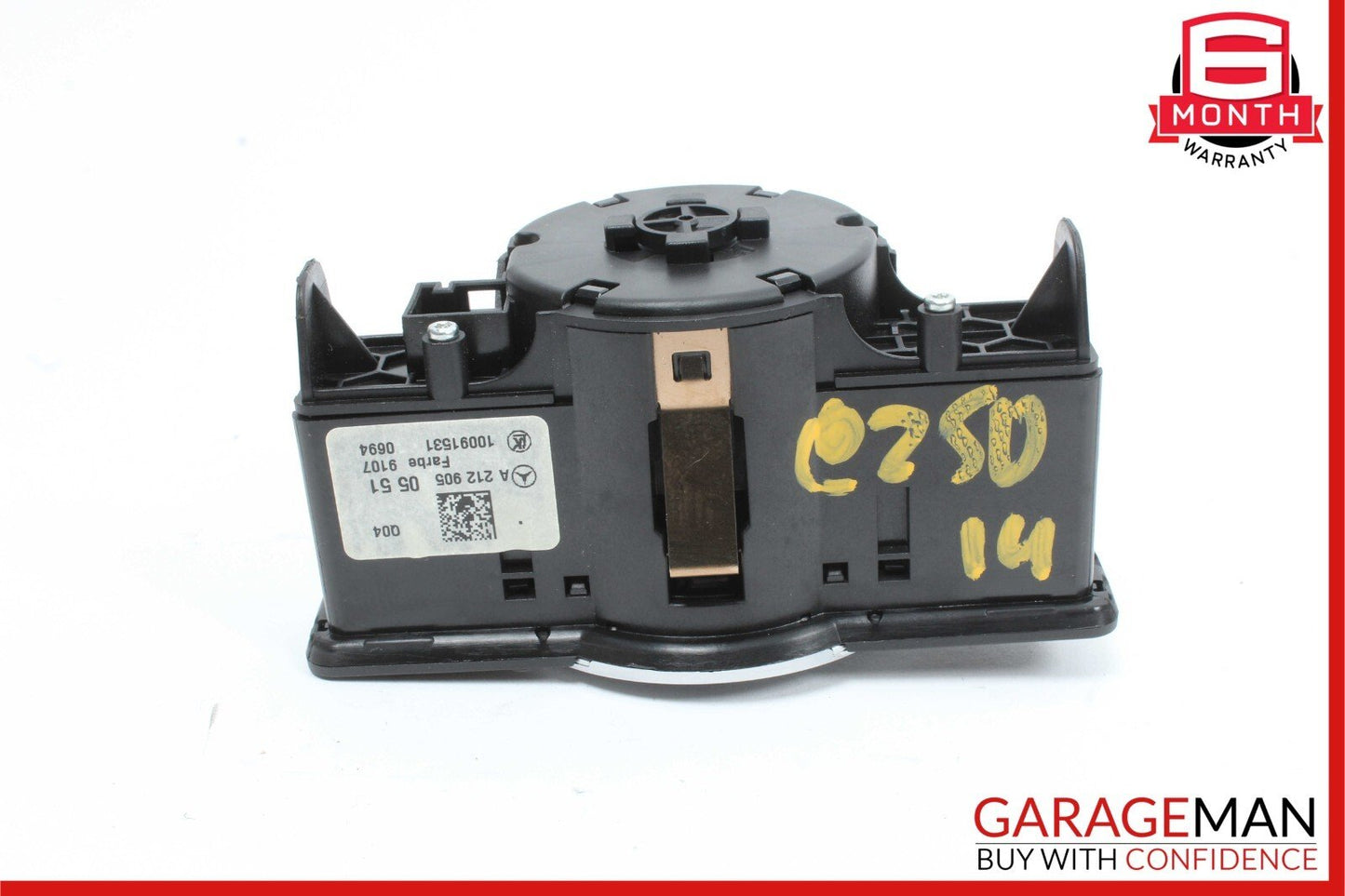 08-18 Mercedes C250 E350 C350 Headlight Fog Light Switch Control Module Assembly