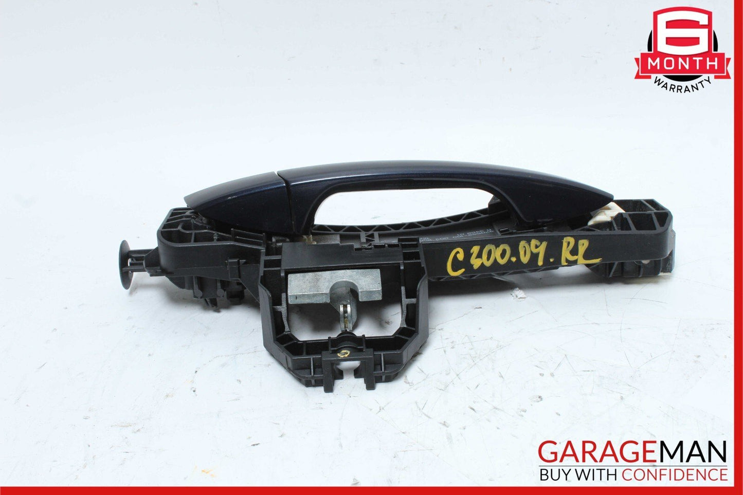 08-14 Mercedes W204 C250 C300 C350 Right Side Exterior Door Handle Blue OEM