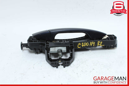 08-14 Mercedes W204 C250 C300 C350 Right Side Exterior Door Handle Blue OEM
