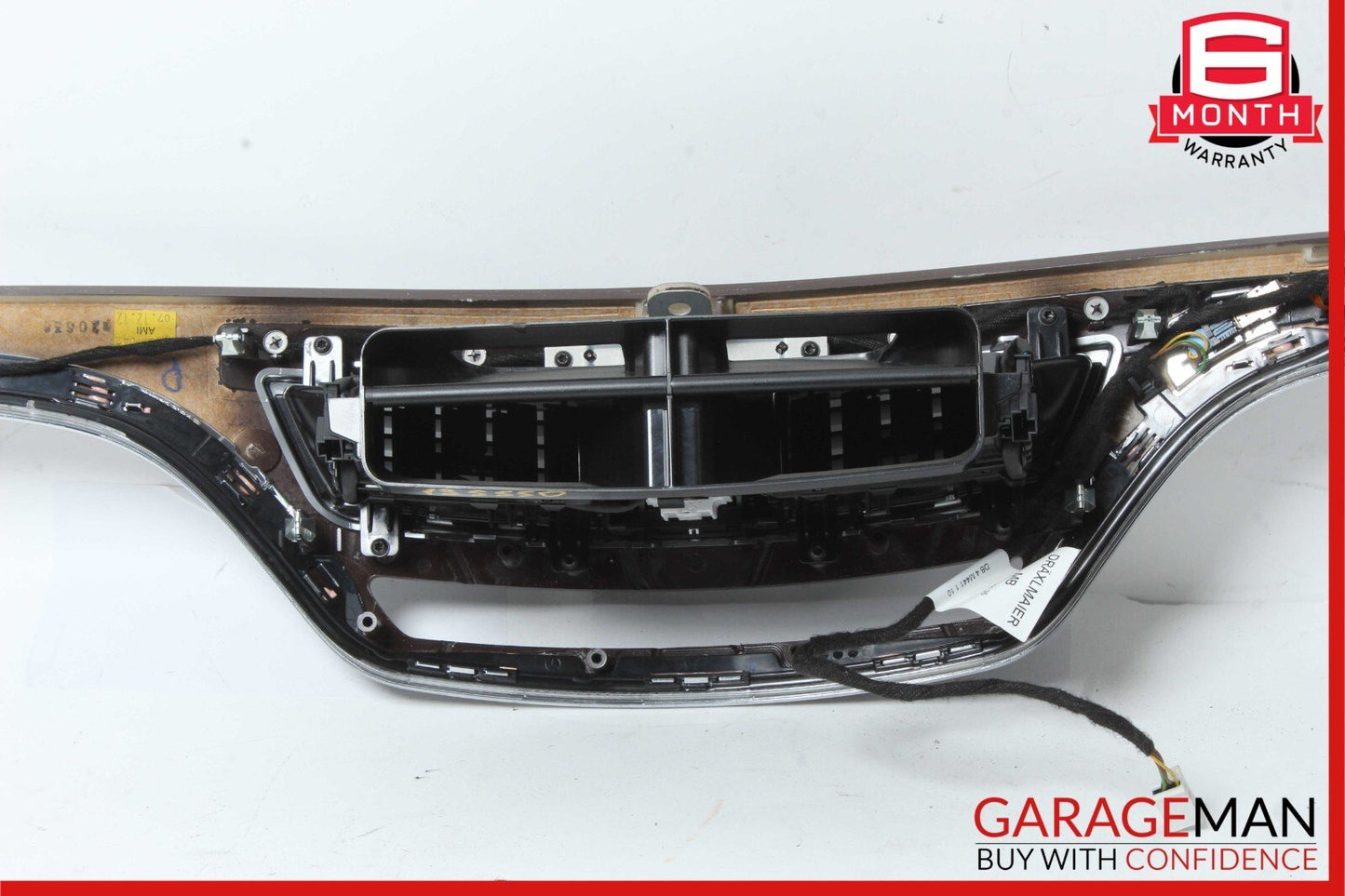 07-14 Mercedes S550 CL600 Center Dash Heater Control Switch Panel Assembly Wood