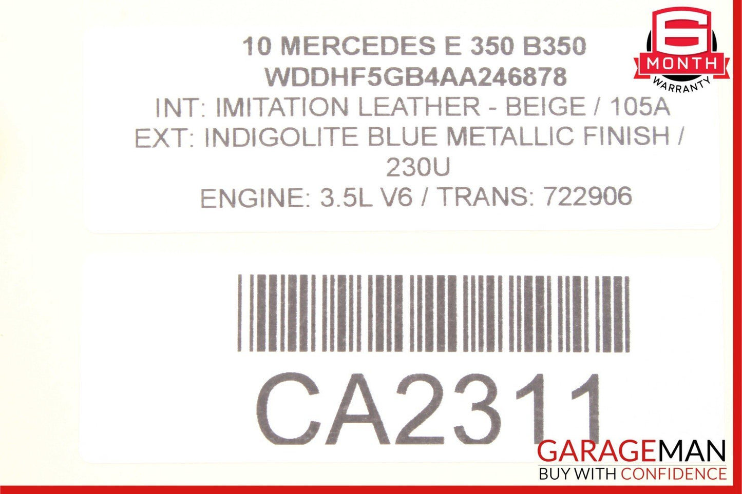 08-18 Mercedes W212 E350 C350 Front Right Side Seat Control Module Unit OEM