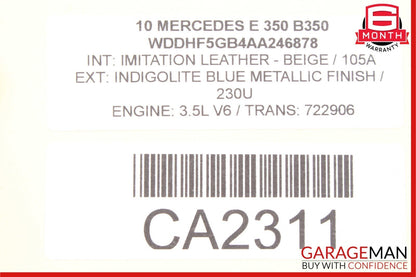 08-18 Mercedes W212 E350 C350 Front Right Side Seat Control Module Unit OEM