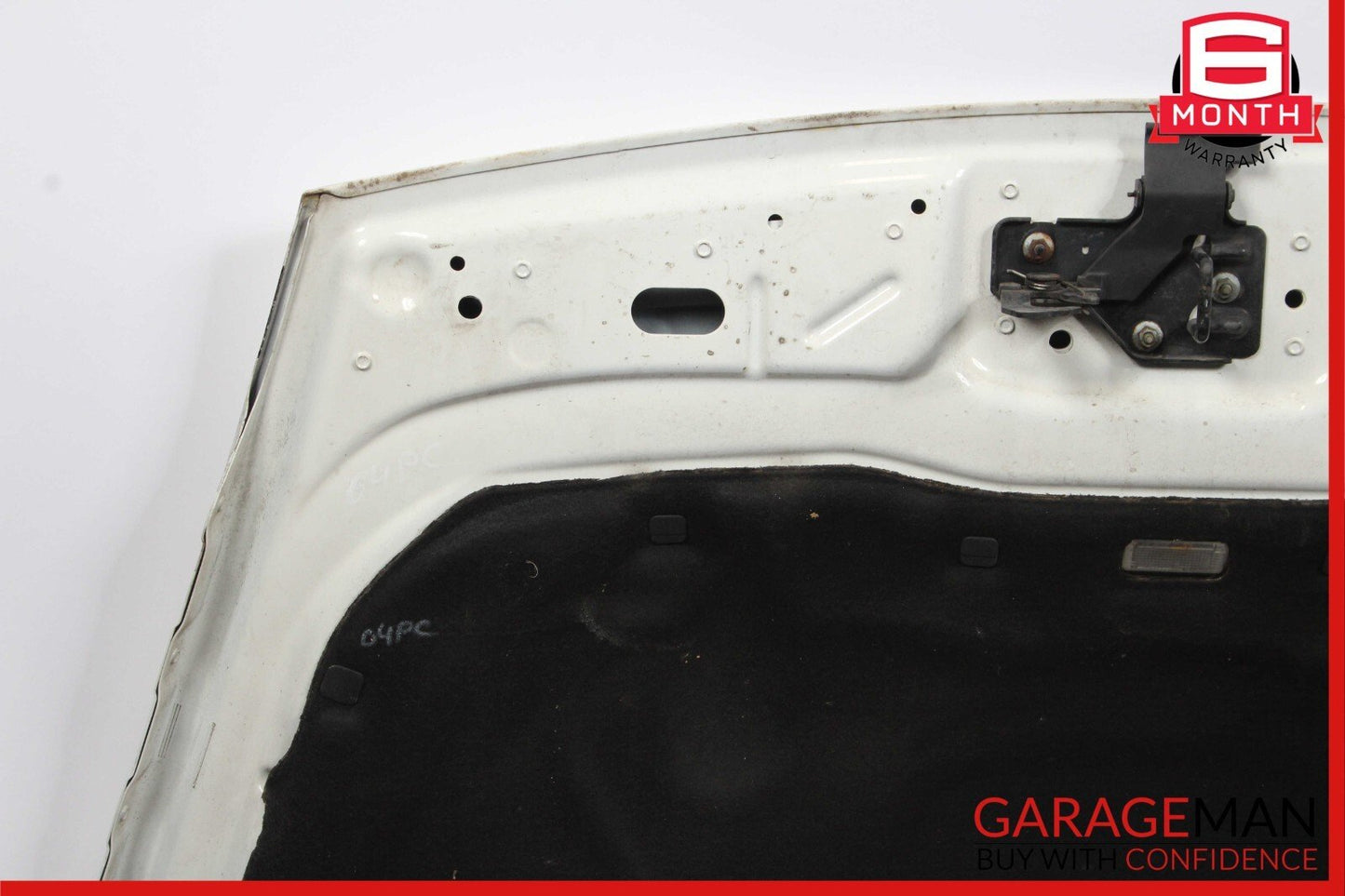 03-06 Porsche Cayenne S 955 Front Hood Bonnet Panel Assembly Sand White OEM