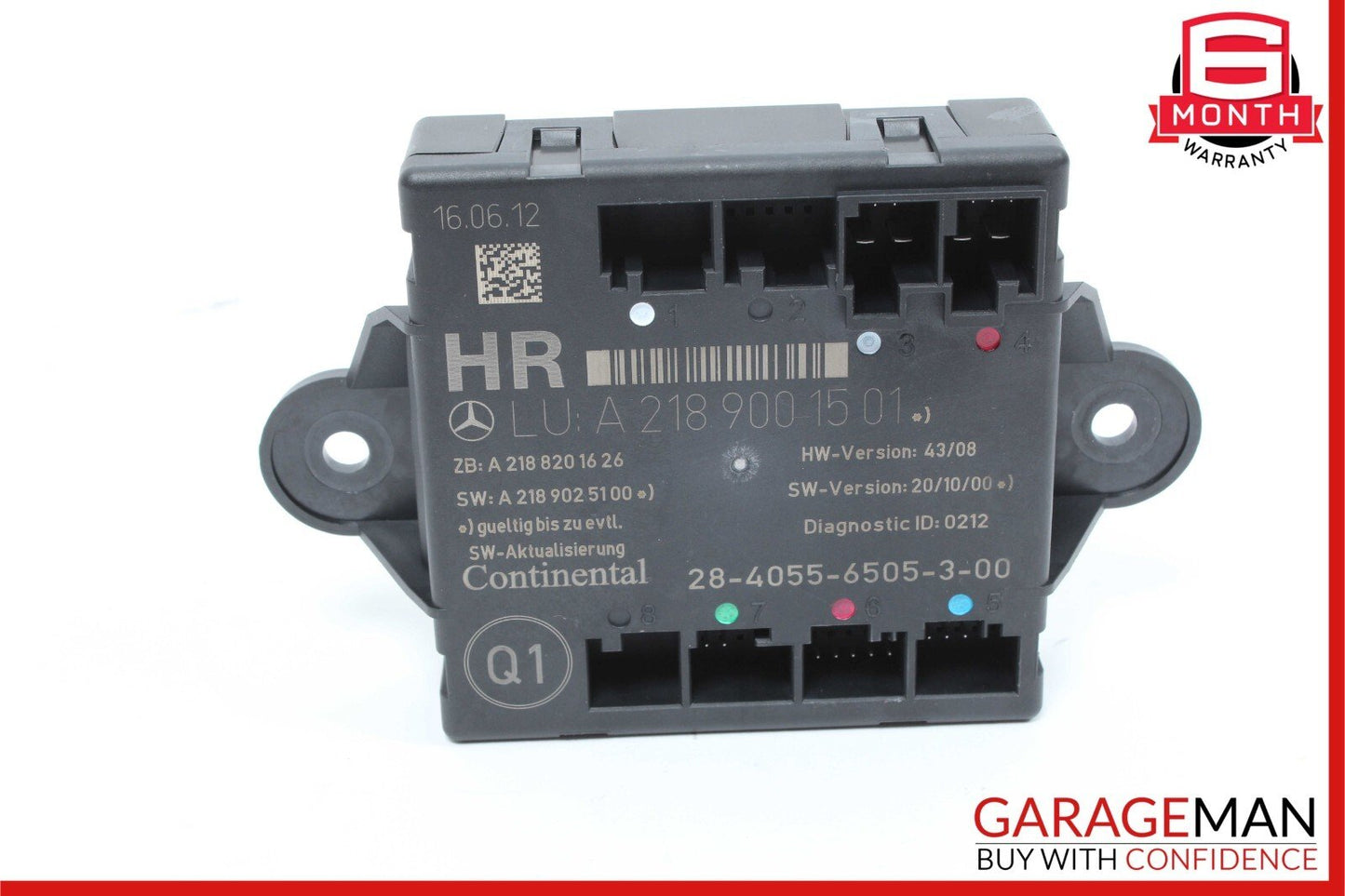 08-18 Mercedes E350 C250 C300 CLS550 Rear Right Side Door Control Module Unit